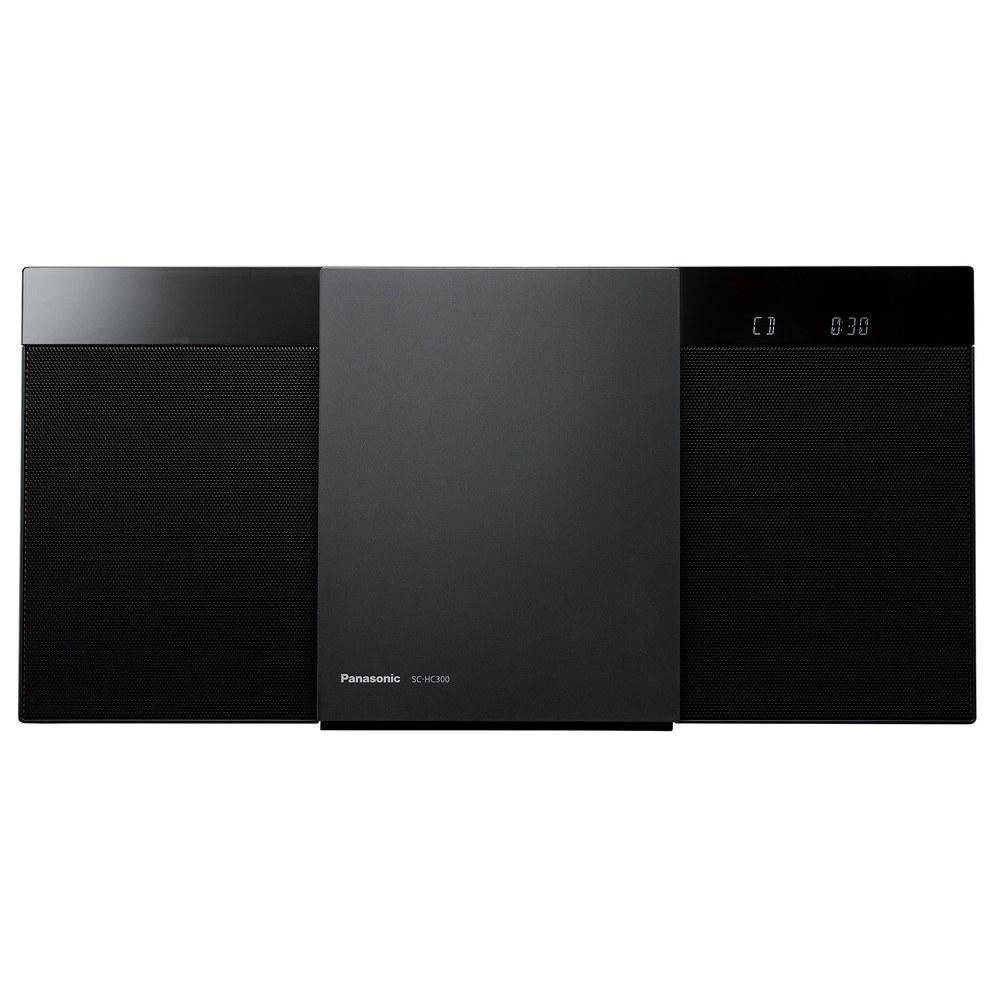 Panasonic Mini Impianto Stereo Bluetooth Sintonizzatore FM Ampio SC-HC300-K Nero