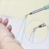 Schmuckhaken-Werkzeug aus Edelstahl, Multifunktional und Einfach zum An- und Ablegen von Armbändern und Halsketten-Accessoires