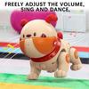 Interactive Voice Touch-Sensing Robot Dog Interactive Touch Smart Dancing Robots for Kids Birthday Present for Baby Toddler