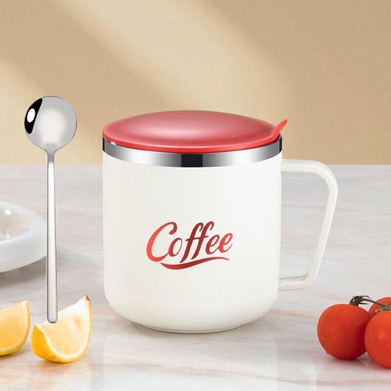 ZISIZ Stainless Steel Mug with Lid