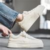 Summer new fashion sports men's shoes casual board shoes, beige, black, beige