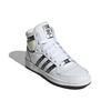 Adidas Originaler Topp Ti Rb Komfortable Slitesterke Høytopp Skatesko Dame Sneakers Hvit Svart HQ6753