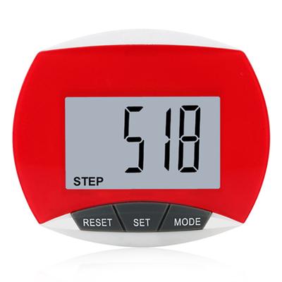 Digitaler Schrittzähler mit LCD-Anzeige, Elektronischer Laufstrecken-Monitor, Multifunktion 3D für Männer, Frauen, Kinder, Erwachsene, Senioren