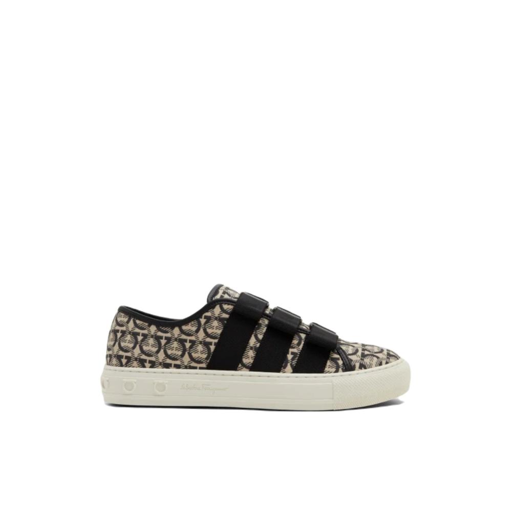 

Salvatore Ferragamo Ferragamo Nataly Women s Sneakers beige black