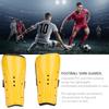 1 Pair Adult Child Football Sports Shinguards Soccer Ball Shin Guards Legs Protector Yellow