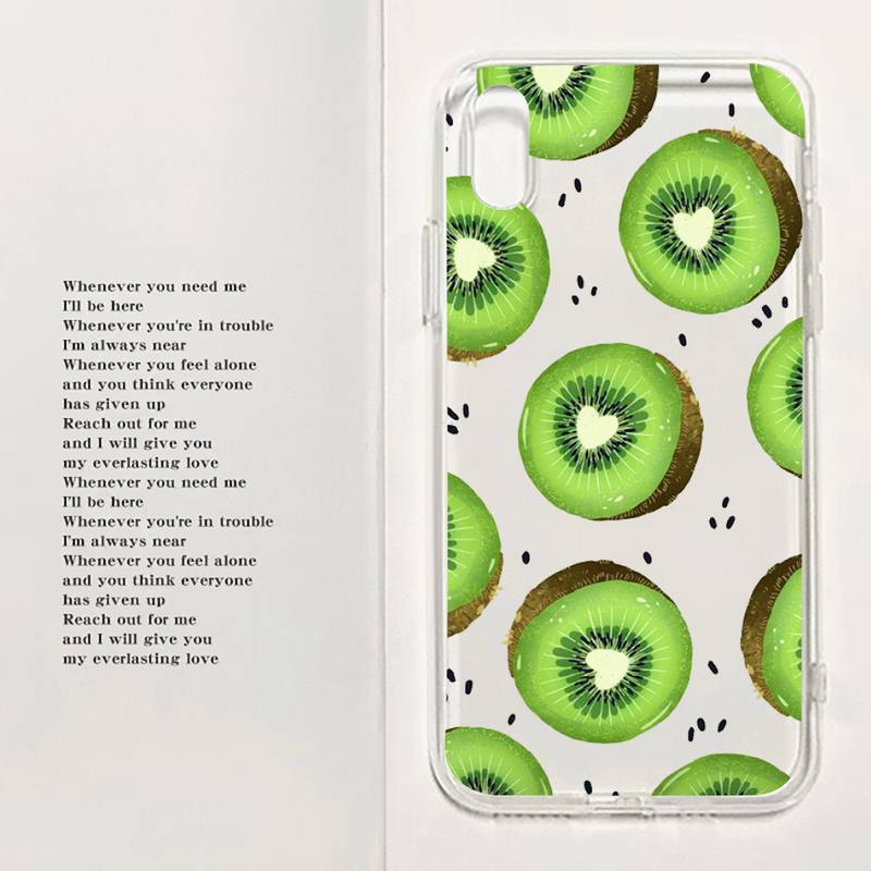 

Чехол для телефона с рисунком фруктов для Xiaomi 11 Redmi Note 11pro5G 8T 9A 9S K30 10T 12SPro Ultra K40pro, прозрачный чехол Xiaomi10T