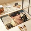 Caleb Xia Yizhou Love and Deepspace Anti‑Slip Floor Mat Short Plush Rug Carpet Soft Comfortable Machine Washable Home Decor