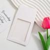 10Pcs/pack Transparent Window Envelope Card Sleeve Cards Packaging Bag  Office School Supplies