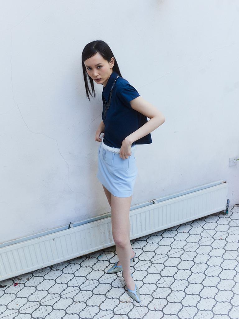 Kkudeubaeng Mannequin Pique Shirt (2 Colors)