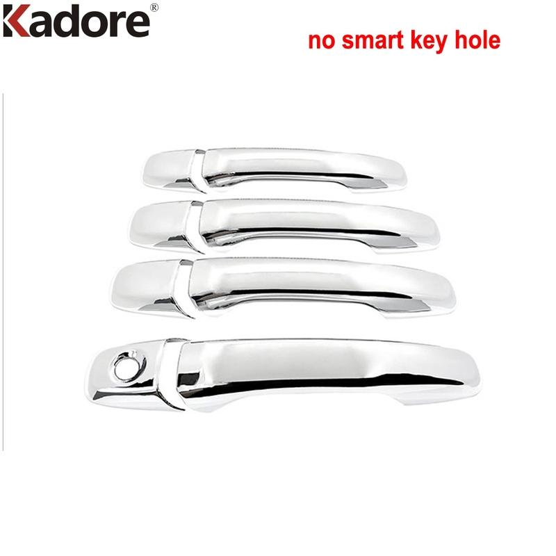 Door Handle Cover Trim For Ford Explorer Sport 2011-2013 2014 2015 2016 2017 2018 Chrome Car Side Handles Catch Cap Accessories