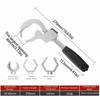 Large Open Faucet Basin Wrench Adjustable Plumbing Wrench  Water Pipe Installation