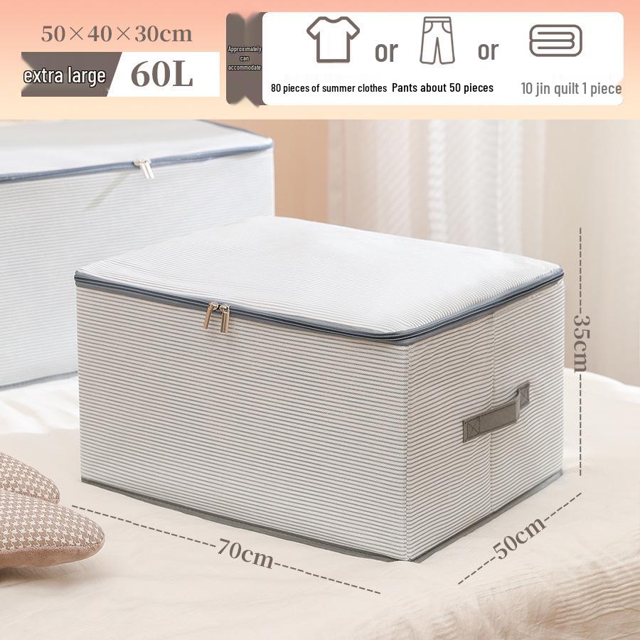 Pogrubiony wodoodporny worek do przechowywania kołder i ubrań z włókniny