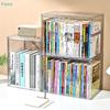 Transparent Acrylic Desktop Display Cabinet - Dustproof Large Capacity Bookshelf, CD Album Book Magazine Sorting Storage Box