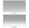 Frosted Glass Lattice Window & Door Privacy Sticker for Office and Café Decor