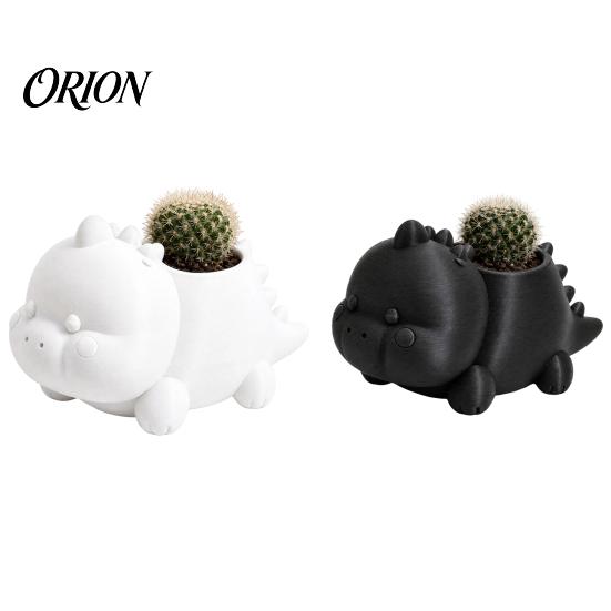 Plant Pot for Windowsill 3D Printed Dinosaur Shaped Succulents Pot, Cute Planter Small Personalized Holiday Gift Cactus Mini Plants, Decorative