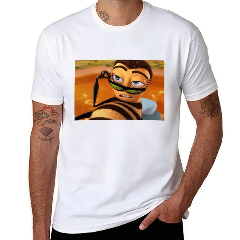 Bee Movie Barry Benson Meme Tshirt Basic Short Sleeve Tshirt For Unisex