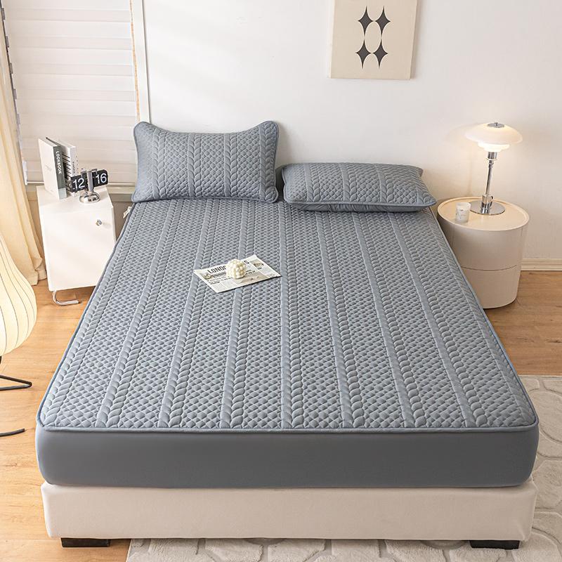 Bonenjoy Mattress Cover Waterproof Bed Covers Quilted Bedspread Fundas De Colchón Elastic Fitted Sheets for Home (No Pillowcase)