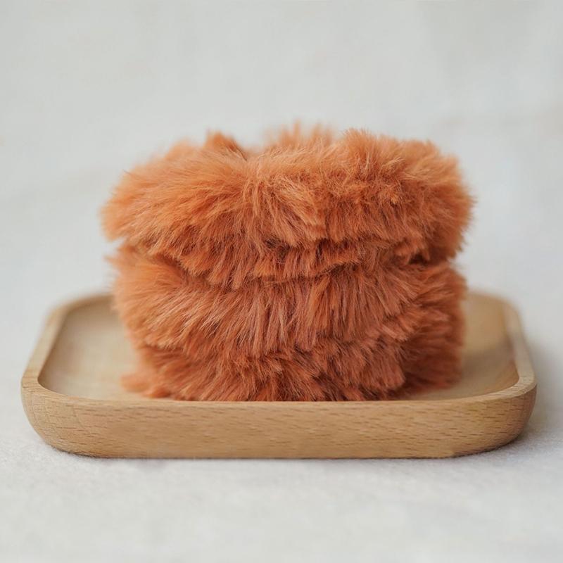 Plush Thread Iron Wire Twist Stick Colorful Plush Twist Sticks Imitation Rabbit Hair Handmade Twist Rope Diy Decoration Supplies