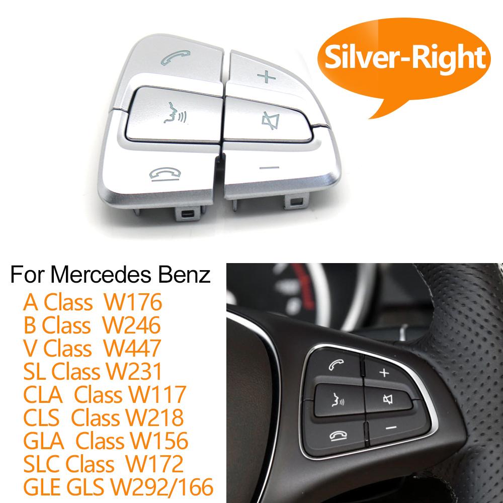 Auto-Lenkrad-Menüsteuerungsschaltertasten für Mercedes Benz AB GLA GLS GLE V-Klasse W176 W246 W156 W166 W292 W117 W218 W231
