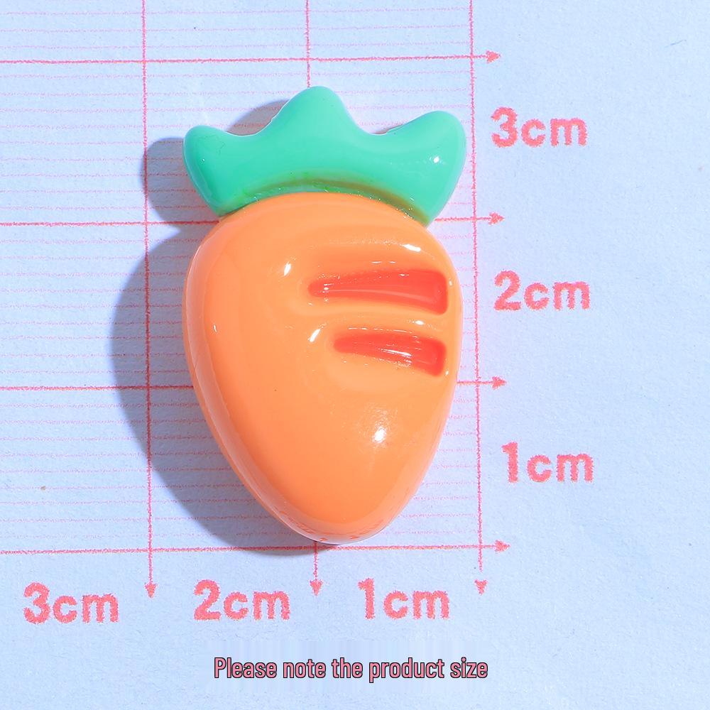 DIY Cartoon Fruit & Veggie Charms: Cream Glue Resin Accessories for Crocs