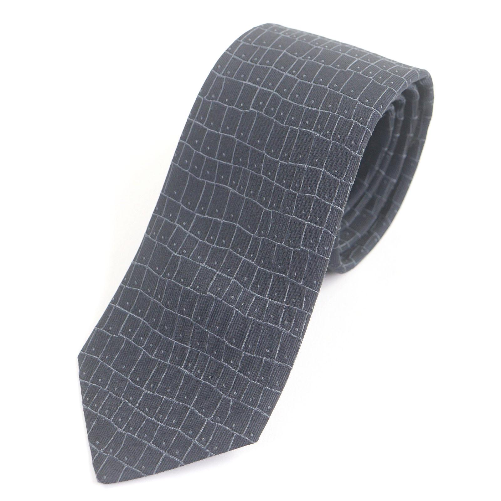 

Pristine HERMES tie SOIE LOURDE 7CM LOOK LIKE Overall handle Navy silk 339009T Used