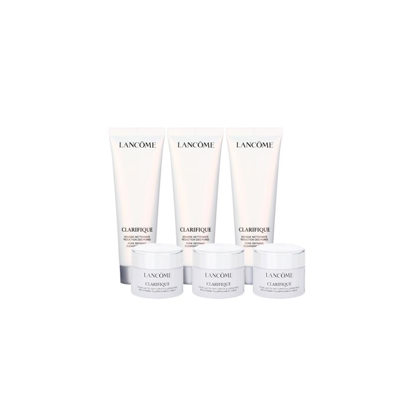 Lancôme Aurora Series Sample Set Aurora Cleansing + Aurora Cream Moisturizing and Oil Control 50ml*3+15ml*3