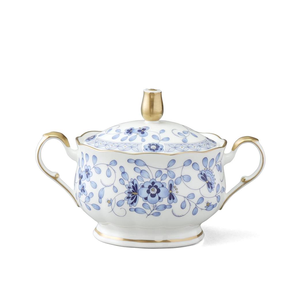 NARUMI Sugar Pot Milano 16cm, Made in Japan, 9682-4205