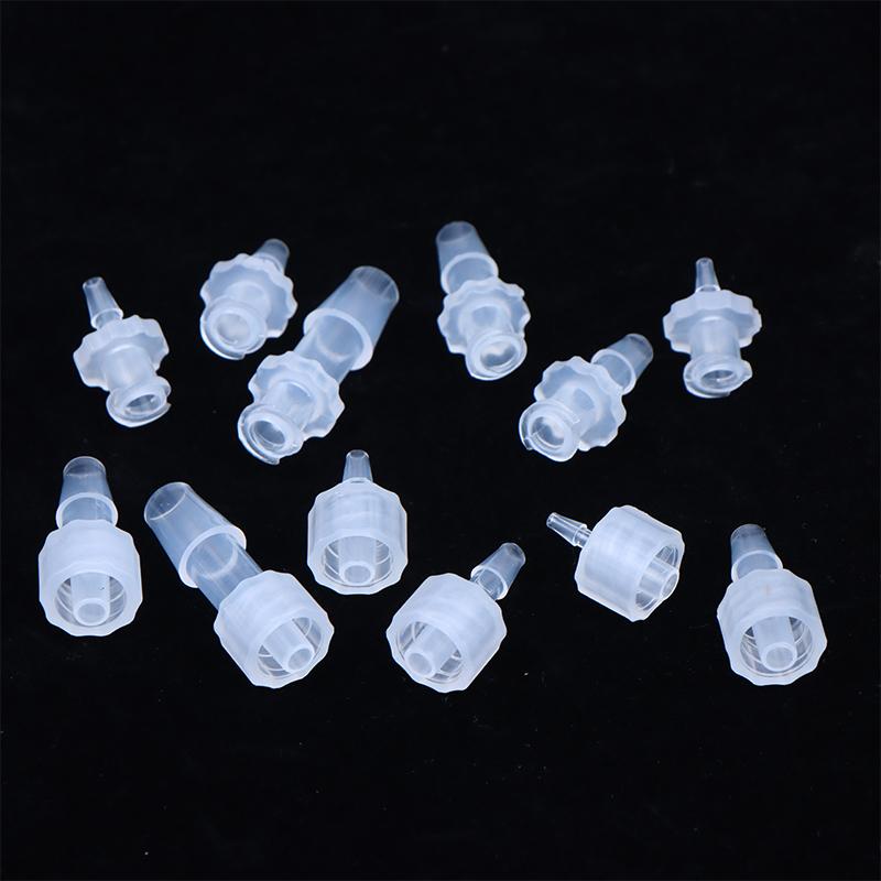 Luer Lock Adapter Pp Material Connector Air Valve Pipe Dispensing Glue Subpackaging Syringe Barrels Fitting