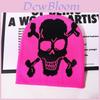 Bonnet tricoté à motif de crâne avec chaleur pour streetwear et Halloween hiver