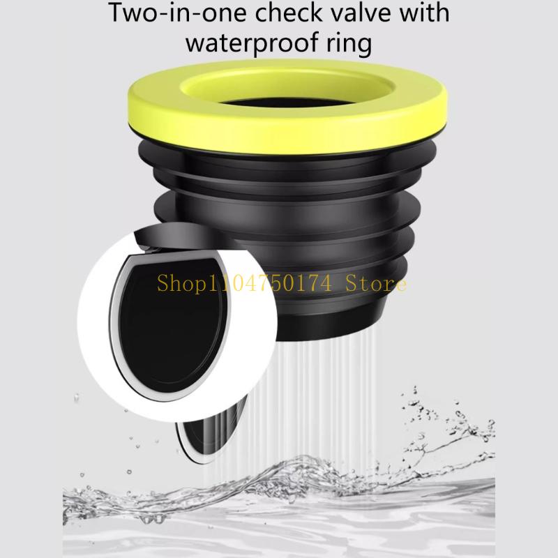 Bathroom Toilet Bowl Gasket Floor Outlet Drain Pipe Flange Rings Prevent Backflow Toilet Flange Sealing Rings Enduring top sale China Mainland