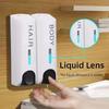 Manual Press Wall Mounted Soap Dispenser Lock Hand Sanitizer Holder No Drill Hand Soap Jar  Hotel