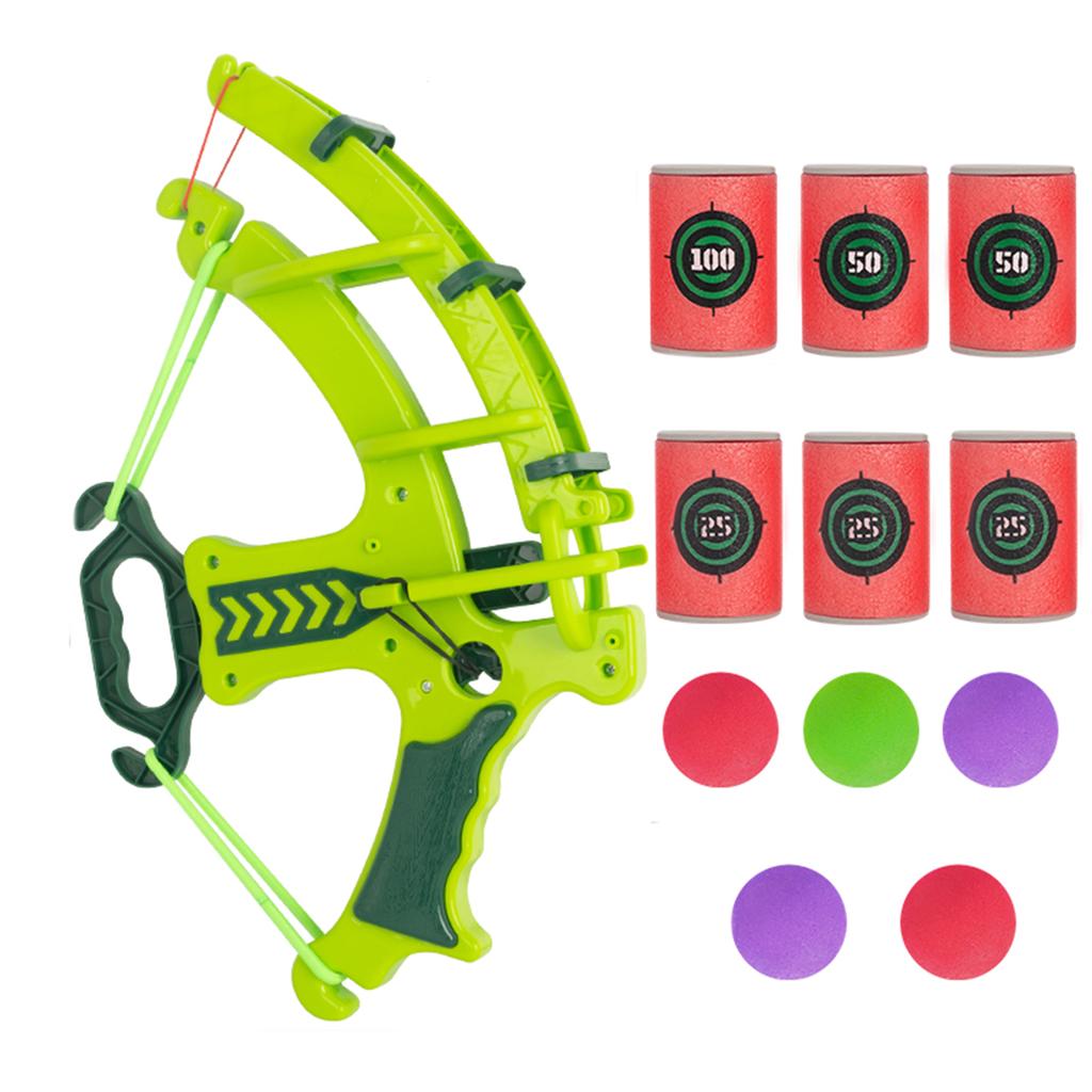 Children's archers, elastic shooting, sponge ball throwing, parent-child interactive toys, outdoor sports