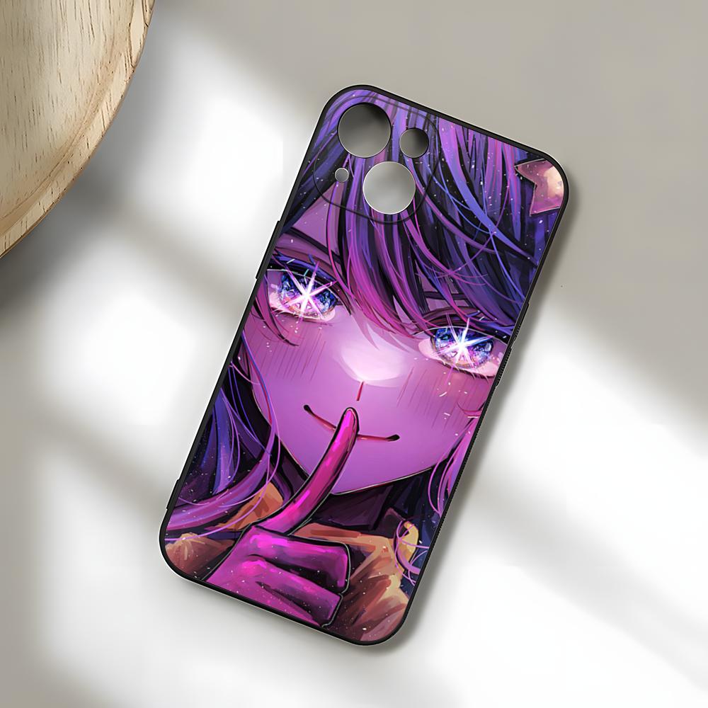 Anime Oshi No Ko Phone Case For IPhone 17 Pro Max 15 Pro 16 14 Plus 12 13 Mini 11 Pro Shockproof Soft Cover