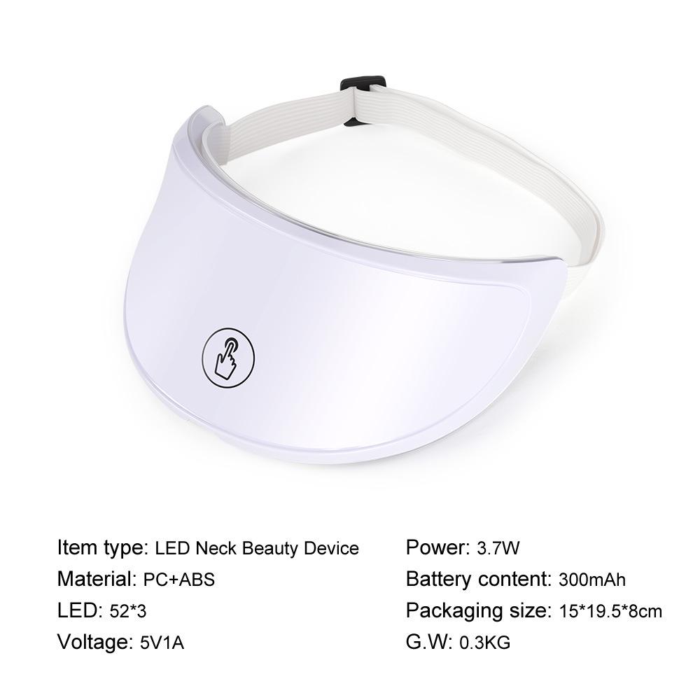 LED Colorful Photon Neck Rejuvenation Device - Fade Neck Lines and Protect Neck & Shoulders