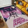 Personalized Name Fantasy Heroes Living Room Non-Slip Area Rug Soft Carpet for Bedroom Playroom Sofa Office Home Decor Doormat