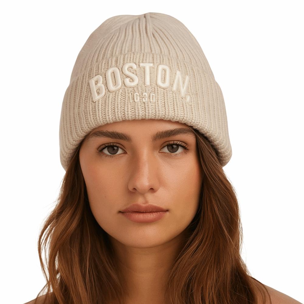 Keep Warm Winter Pullover Hat Solid Color Knitted Cold Hat Wool Beanies Hat  Apparel Accessories
