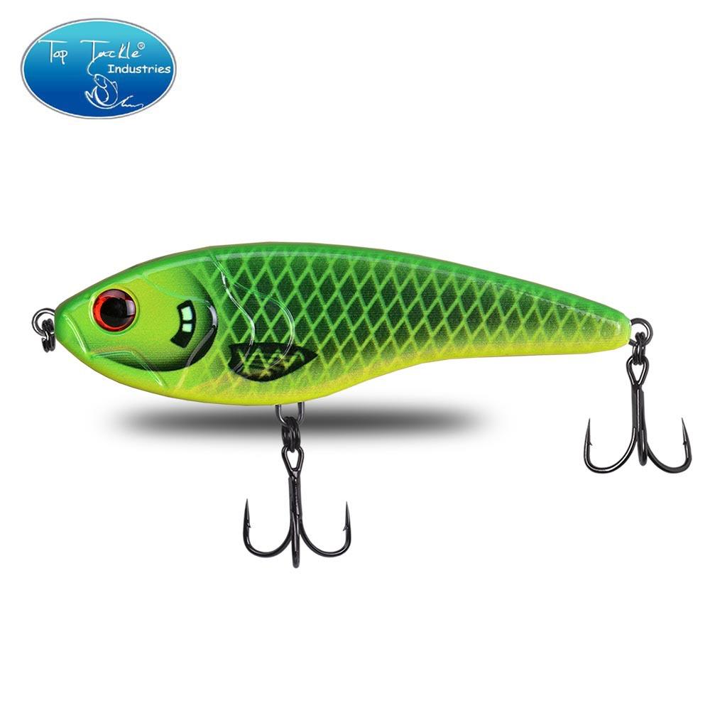 The Brave 130mm 57g Printed ABS Freshwater Bionic Fishing Lure Jerk Bait Slow Sinking with Hooks Carp Bottom Fishing Techniques (as the picture,130mm&57g)