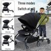 Widened & Elevated Universal Baby Stroller Pedal for Second Child