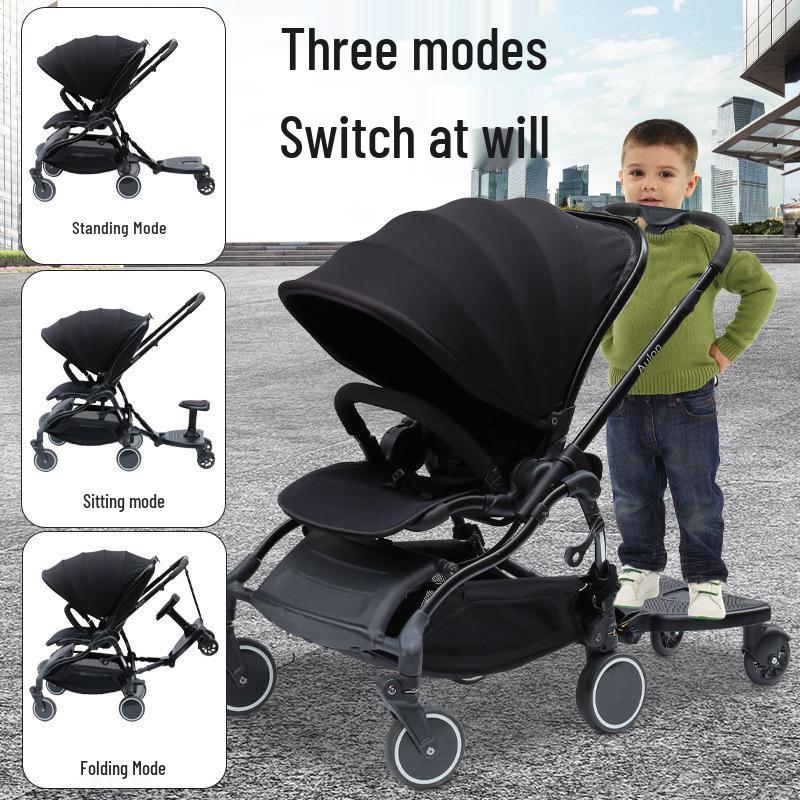 Widened & Elevated Universal Baby Stroller Pedal for Second Child