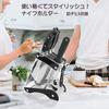 Hengshao Magnetic Knife Holder - Stylish Acrylic Stainless Steel Knife Rack - Holds 5 Knives - Hygienic, Easy To Wash, Large Capacity, Easy Installati