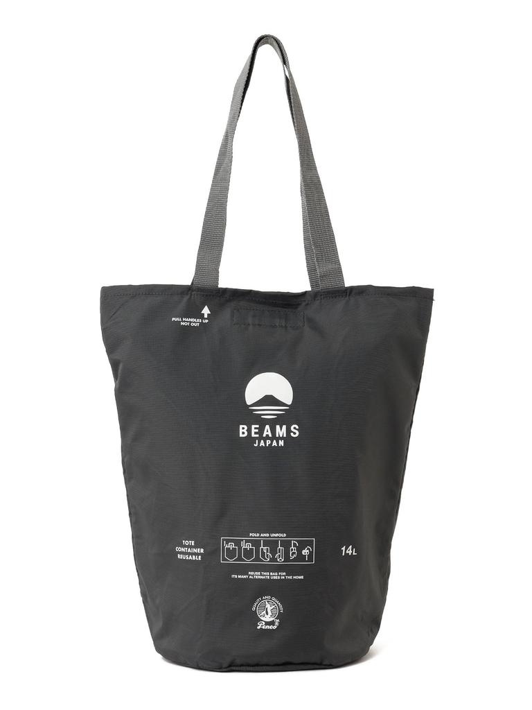 [BEAMS JAPAN] Canvas Bag [Back to Skool] penco Exclusive Bucket Tote Bag, Grey Free