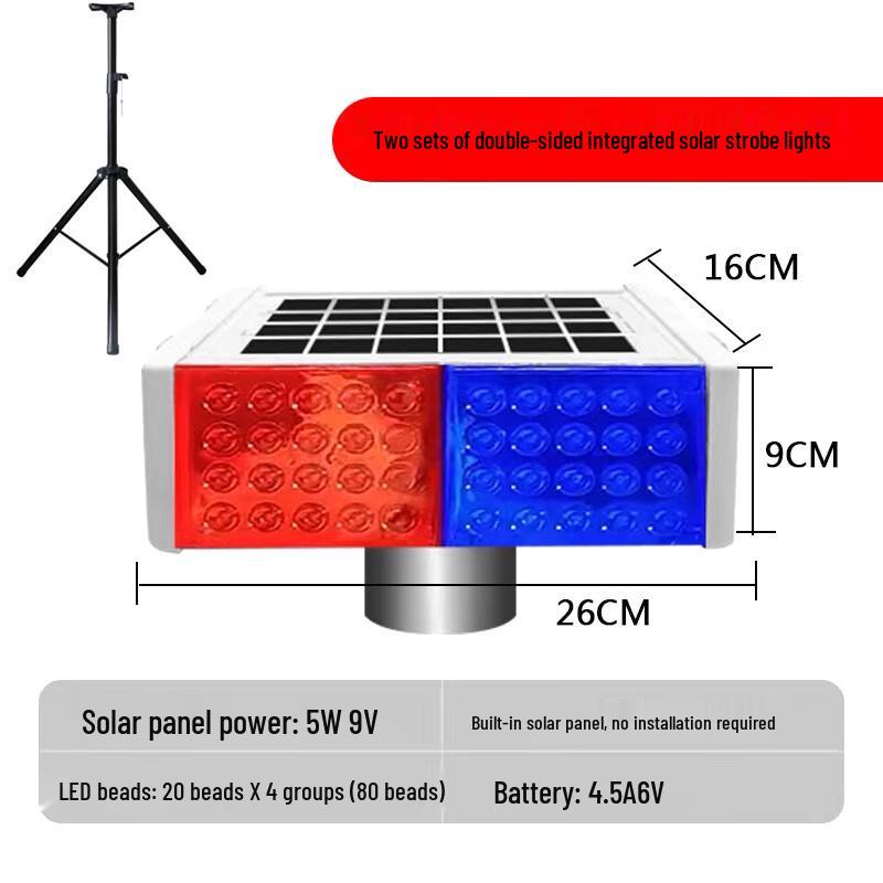 HEIXIE Solar Warning Strobe Light