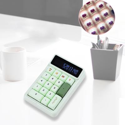 KM17 Mechanical Numeric Keypad 17Keys Numpad Keyboard Calculator Efficient Data Entry Hot Swappable for Computers
