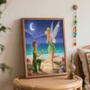 Disney DIY Painting Kit Peter Pan Tinker Bell Classic Style Home Decor Craft Gift Idea Romantic Moonlit Beach Proposal Art Sets Now