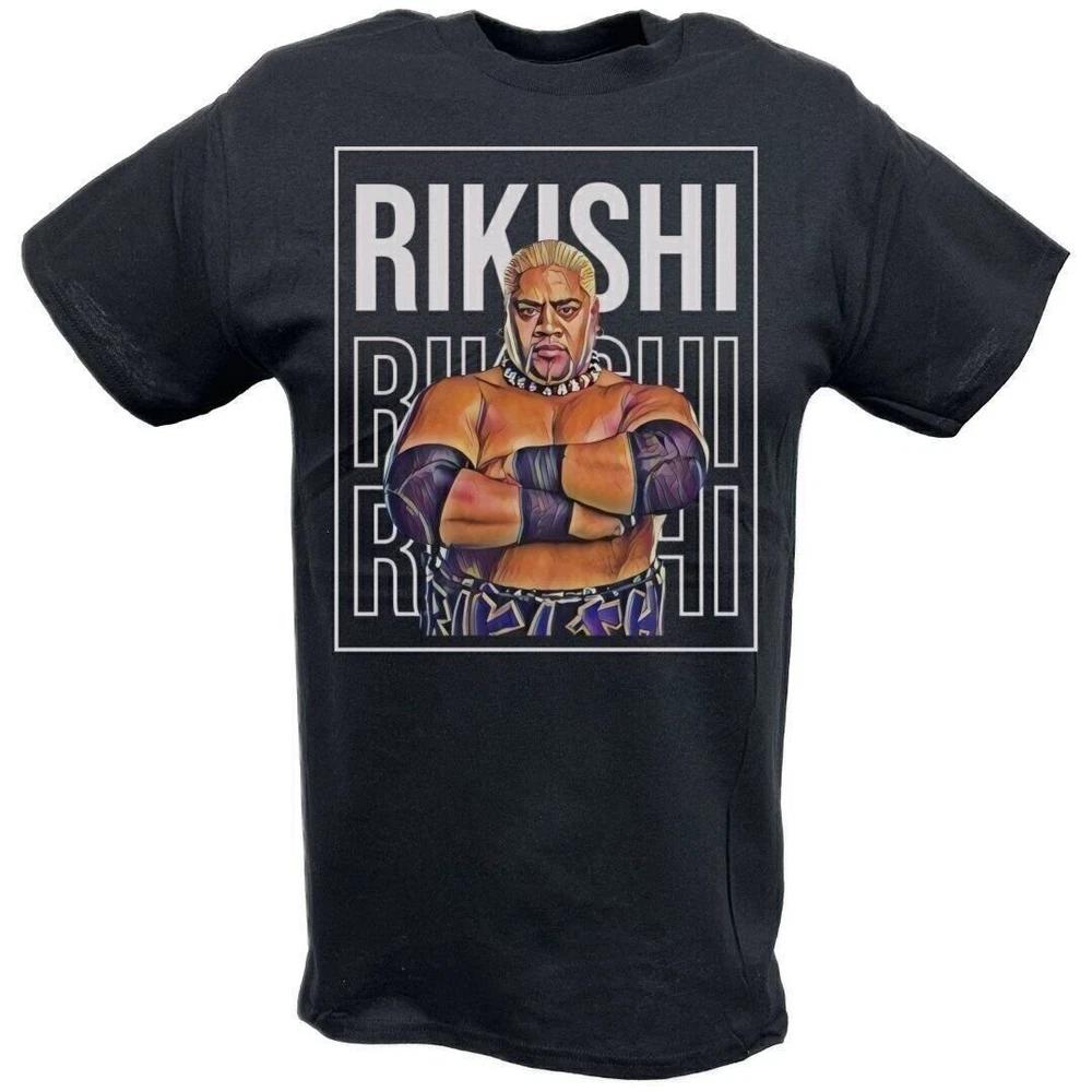 Rikishi Pose Staredown Black Tshirt M