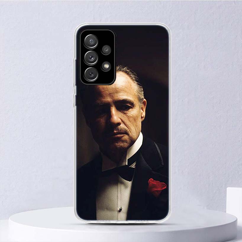 The Godfather TV Soft Case For Samsung Galaxy A15 A14 A13 A12 A55 A54 A53 A52 Phone Cover A35 A32 A33 A25 A23 A22 A05S A04S Gala