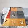 Zootopia Cartoon Blankets Judy Hopps Nick Wilde Flannel Awesome Warm Throw Blanket for Coverlet  Winter