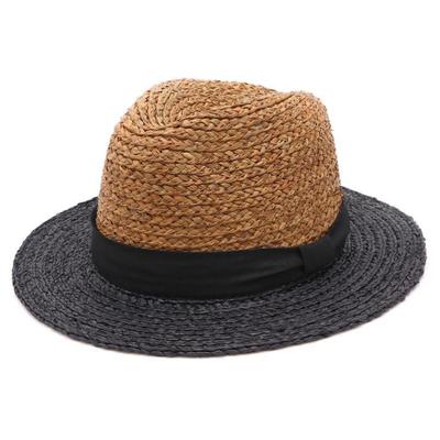 Letní ručně vyráběná slaměná Panama klobouk patchwork barva velká velikost hlavy dámská fedora čepice pánská dámská Panama Jazz Hat