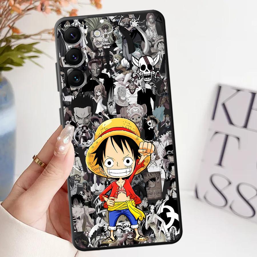 Phone Cover Case for Samsung Galaxy A52 A36 A32 A26 A72 A23 A55 A41 A24 A53 A35 A25 A71 A73 A51 A22 Anime One Piece Luffy