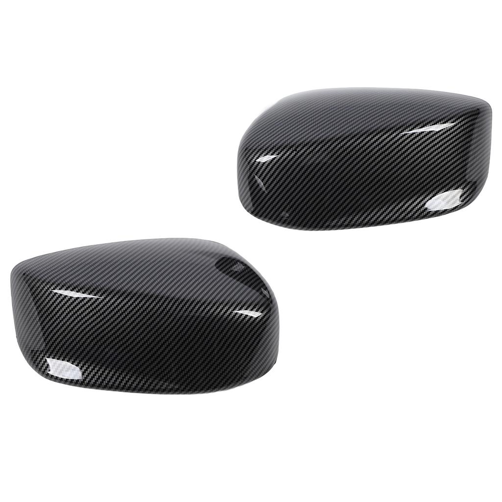 1 Paar Seitenspiegelkappenabdeckung im Carbenfaser-Stil für Seitenrückspiegelabdeckungen für Accord 2008 bis